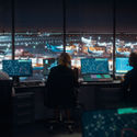 Air traffic controllers. 