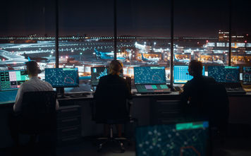 Air traffic controllers. 