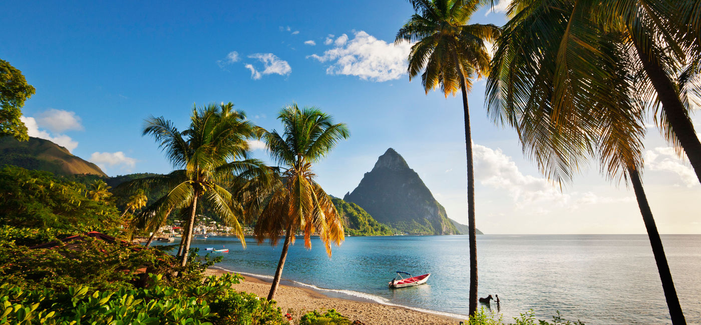Image: PHOTO: Saint Lucia's Soufriere seafront. (St. Lucia Tourist Board Media License) (Photo: Saint Lucia Tourism Authority)