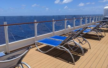 Cruise ship lounge chairs