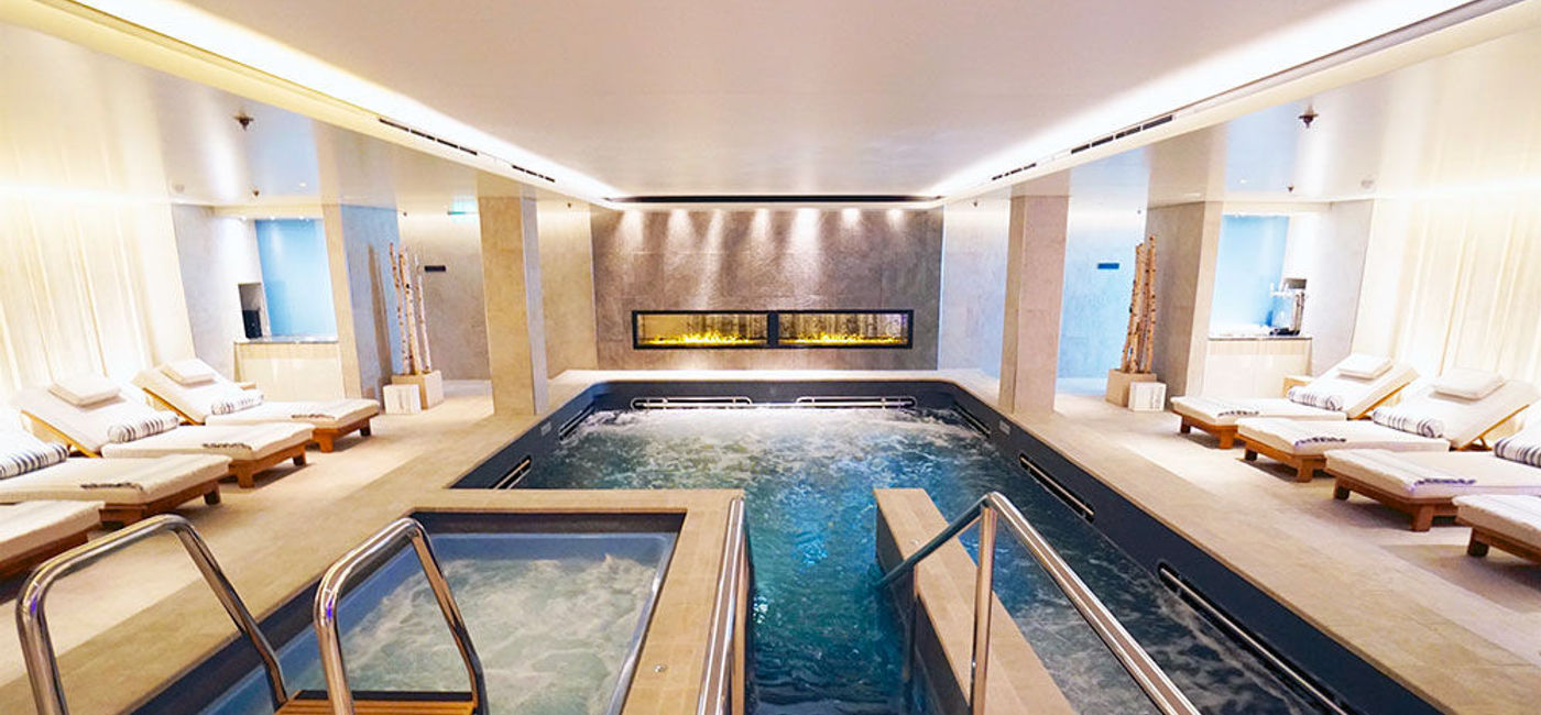 Image: PHOTO: LivNordic Spa & Wellness thermal suite on Viking Ocean Cruises' Viking Sky. (photo by Jason Leppert)