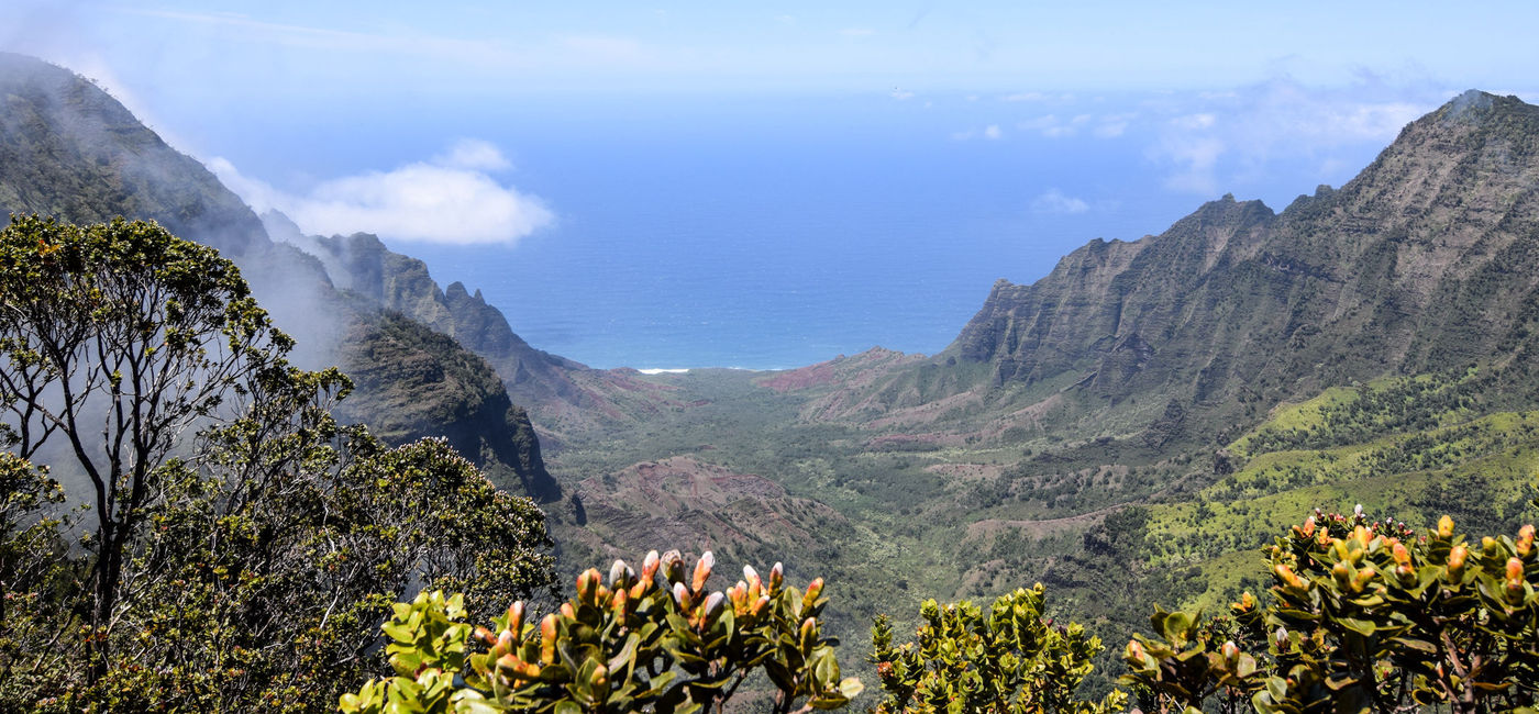Image: Kalalau Lookout, Kauai. (Photo by Lauren Breedlove)