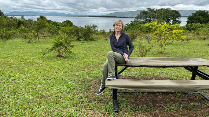 Nadiya Makarenko of Travel Edge Network in Rwanda Nadiya Makarenko of Travel Edge Network in Rwanda