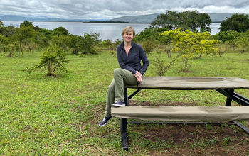 Nadiya Makarenko of Travel Edge Network in Rwanda