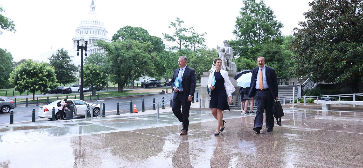Image: Travel advisors arrive in Capitol Hill for ASTA Legislative Day 2023. (Photo Credit: ASTA)