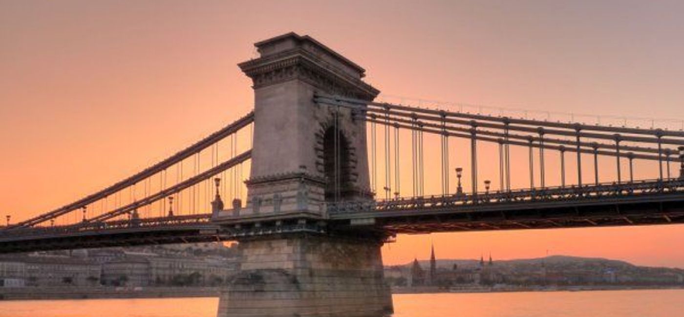 Image: PHOTO: Sunset over the Danube River. (Courtesy Flickr/joiseyshowaa)