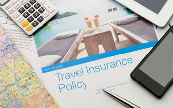 Travel insurance policy documents