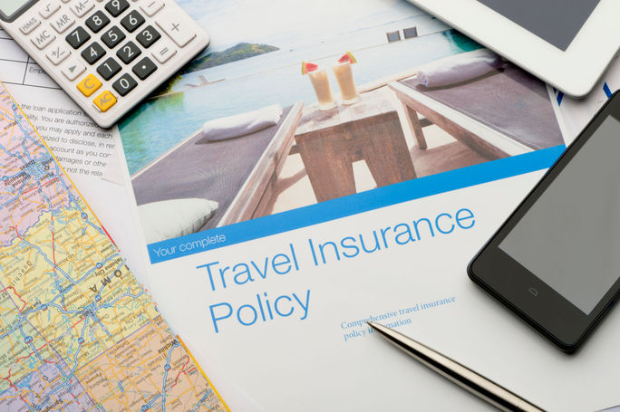 Travel insurance policy documents