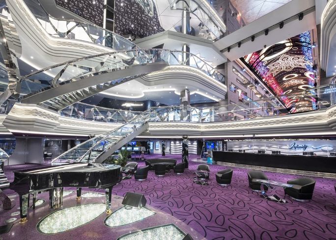 MSC Euribia Main Atrium MSC Euribia Main Atrium