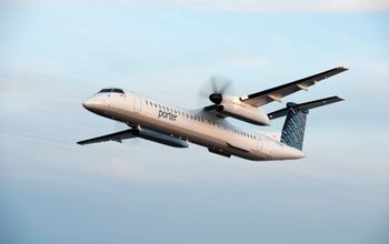Un avion de Porter Airlines