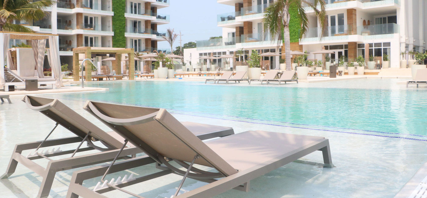 Image: The terrace pool at Alaia Belize, part of the Marriott Autograph Collection in Ambergris, Belize. (photo courtesy of Marriott International)