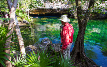 Freshwater Cenote in Riviera Maya