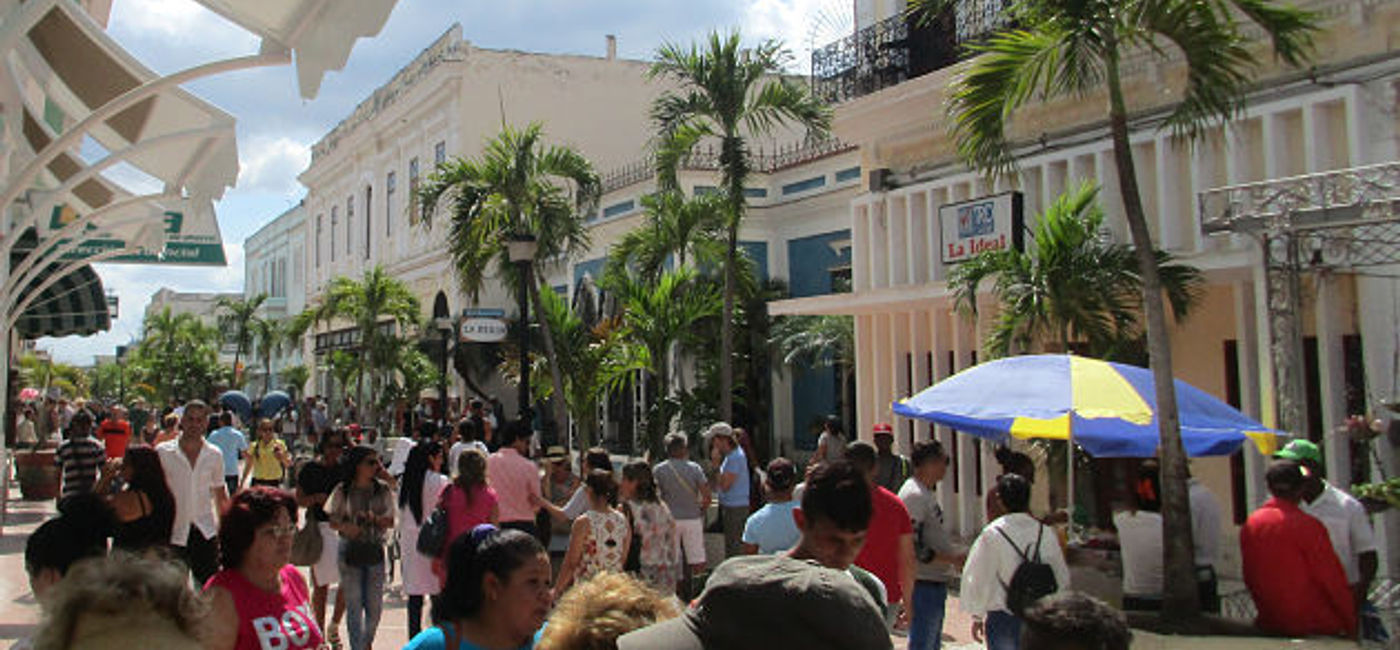 Image: PHOTO: Cienfuegos El Bulevar, Cuba. (photo by David Cogswell)