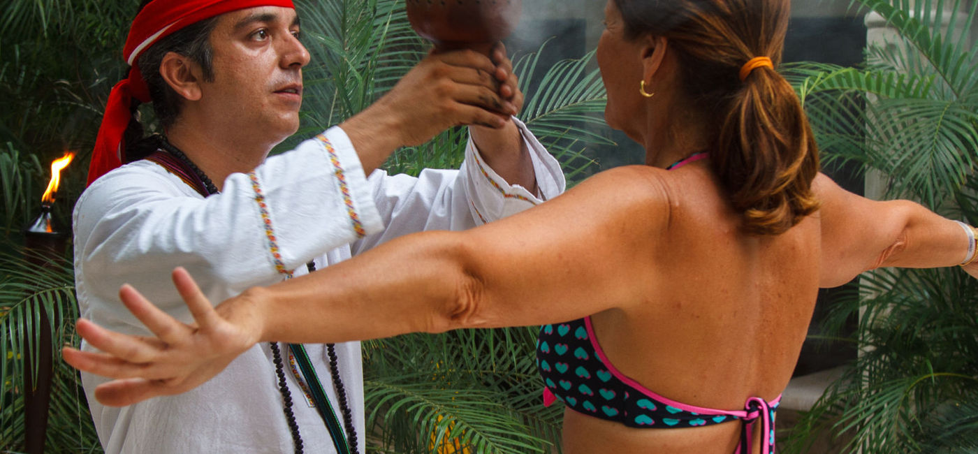 Image: Cleansing at a Temazcal (Photo via Eric Lindberg)