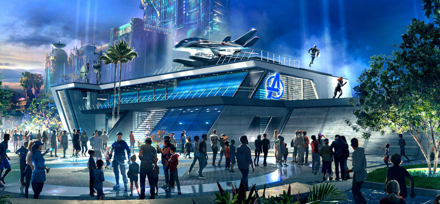 Image: PHOTO: Avengers HQ (photo courtesy of Disneyland Resort)