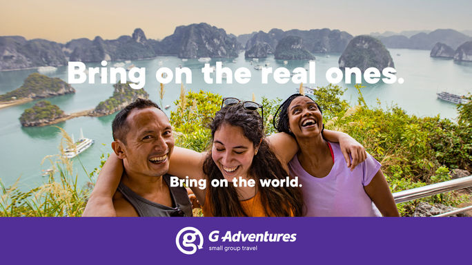 G Adventures new Bring on the World marketing campaign