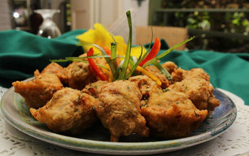 Barbados fish cakes