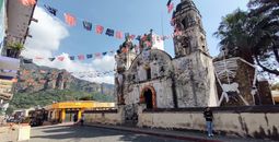 Tepoztlan village.