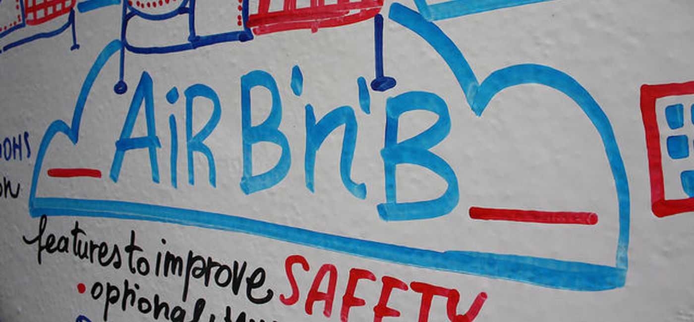 Image: PHOTO: Airbnb as an agenda item at a OuiShare summit. (photo via Flickr/OuiShare)