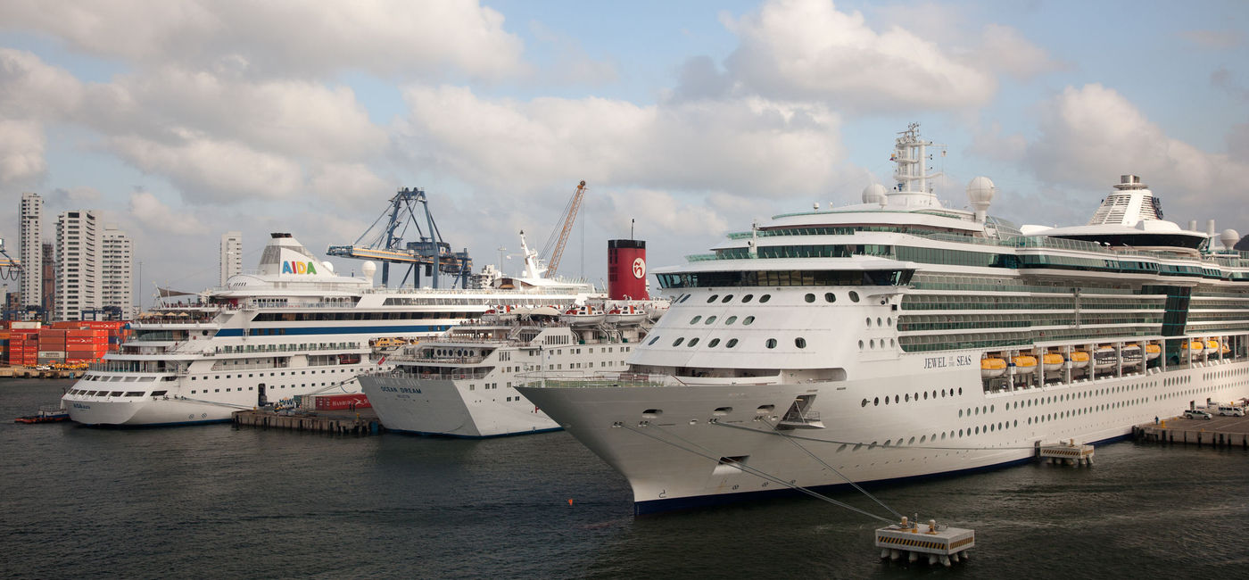 Image: Cruise ships docked in Cartagena, Colombia. (Photo Credit: Dougall_Photography/iStock Unreleased)