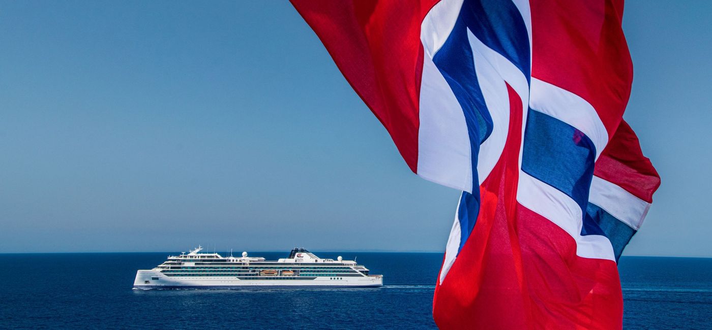 Image: Viking took delivery of its first expedtion ship, Viking Octantis. (Photo via Viking)