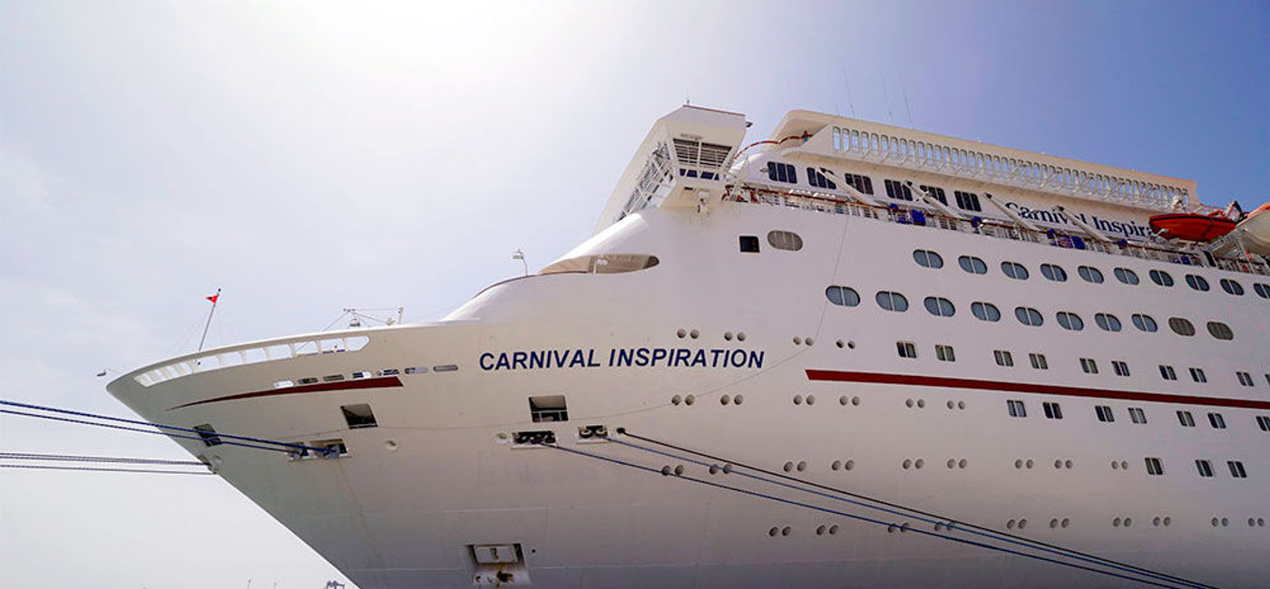 Image: PHOTO: Carnival Cruise Line's Carnival Inspiration docked in Ensenada, Mexico. (photo by Jason Leppert)