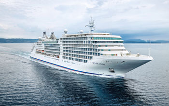 The Silver Moon during sea trials in August 2020,