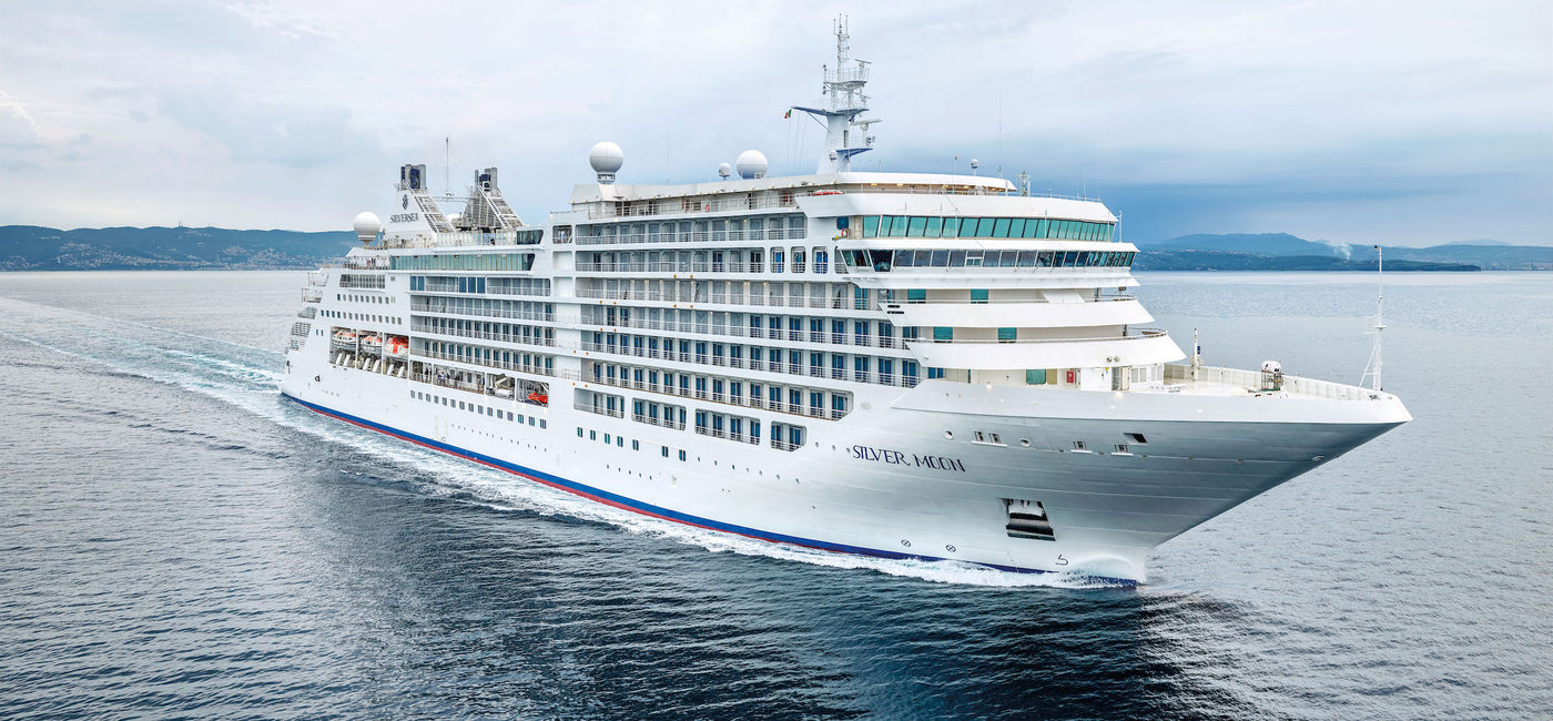 Image: The new Silver Moon. (Photo via Silversea Cruises)