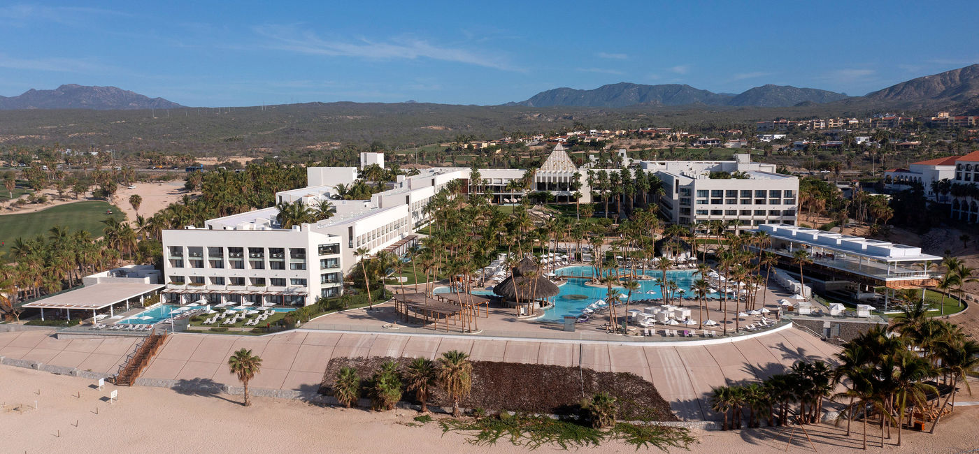 Image: Aerial view of the Paradisus Los Cabos resort. (photo via Melia Hotels International) ((photo via Melia Hotels International))