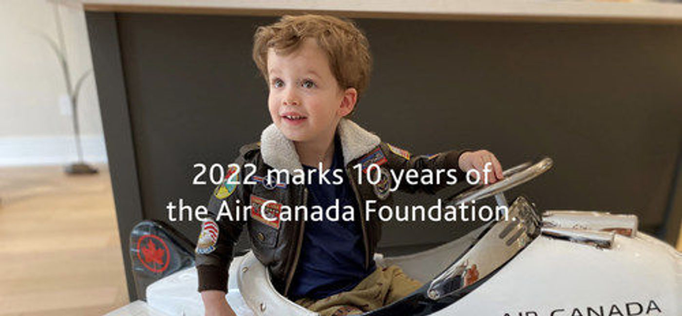 Image: The Air Canada Foundation has helped thousands of children and youth over the past decade. (Air Canada)