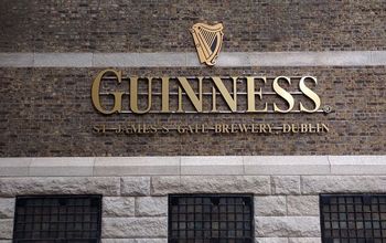 Guinness Storehouse in Dublin, Ireland