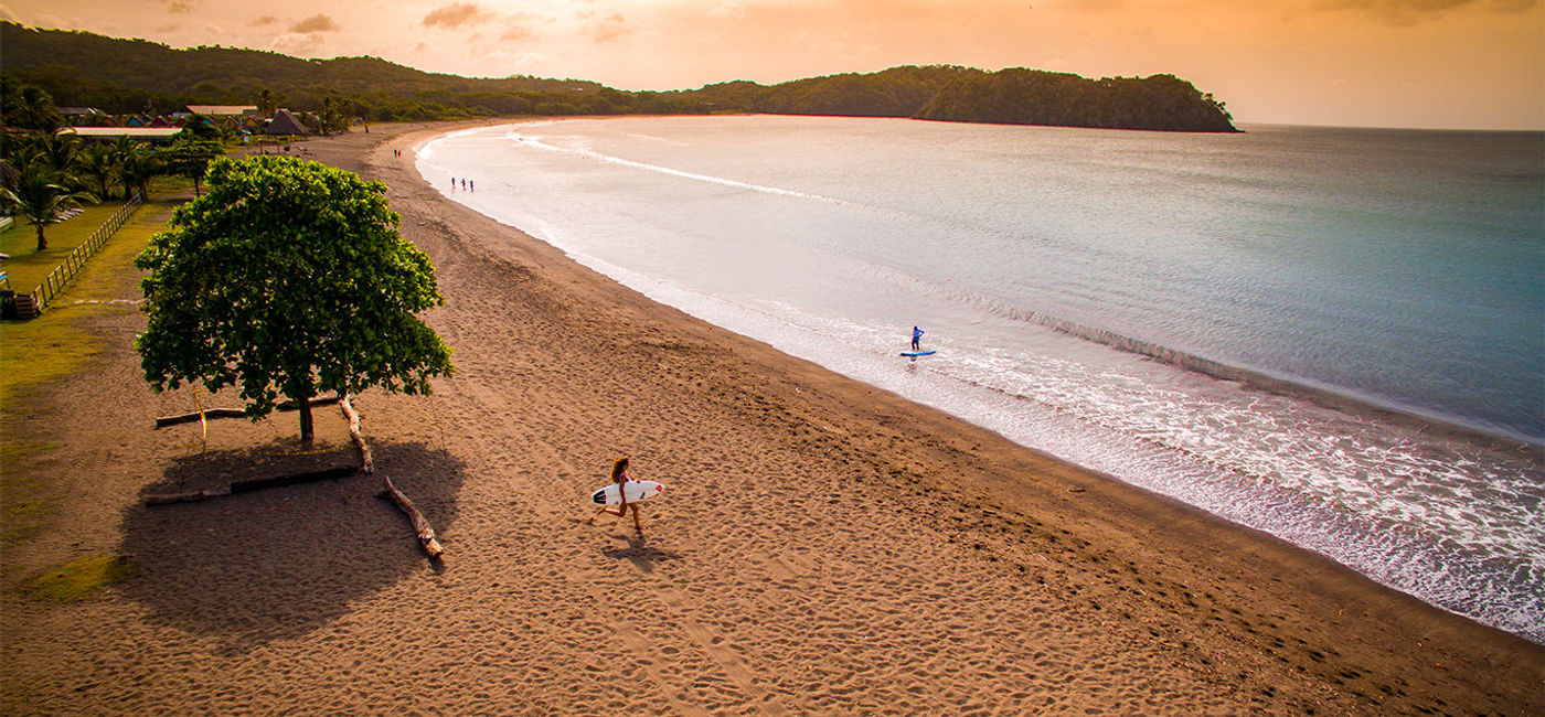 Image: Surfer in Playa Venao (photo courtesy Tourism Panama)