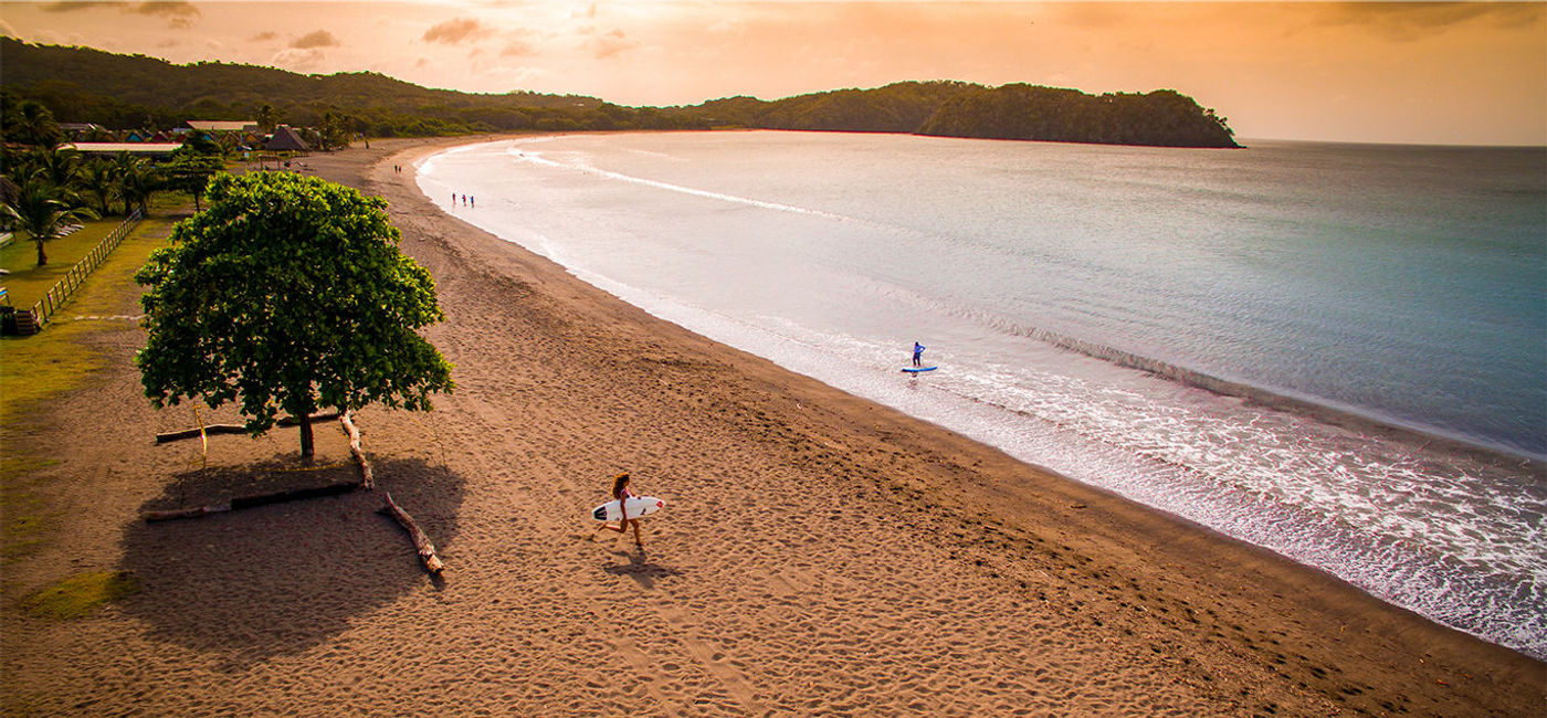 Image: Surfer in Playa Venao (photo courtesy Tourism Panama)