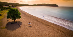 Surfer in Playa Venao