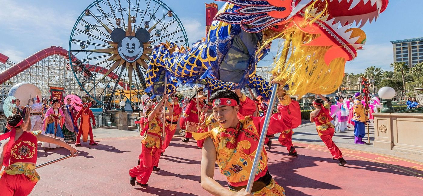 Image: Lunar New Year at Disney California Adventure. (photo courtesy Joshua Sudock/Disneyland Resort)