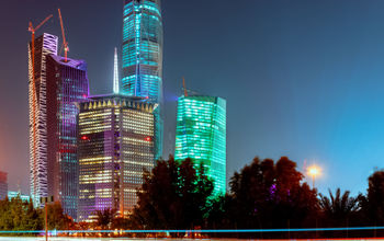 King Abdullah Financial District, Riyadh, Saudi Arabia.