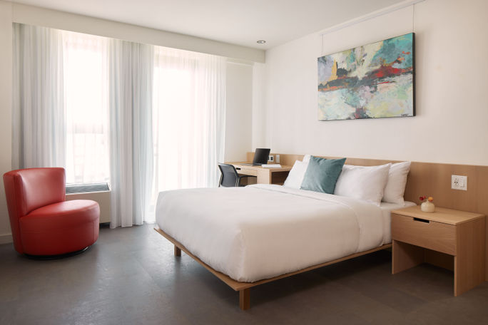 Une chambre à l'hôtel de l'ITHQ Une chambre à l'hôtel de l'ITHQ