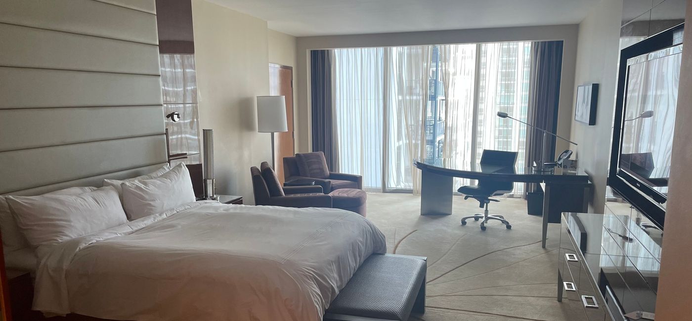 Image: Room at the JW Marriott Marquis Miami. (Photo Credit: Patrick Clarke)
