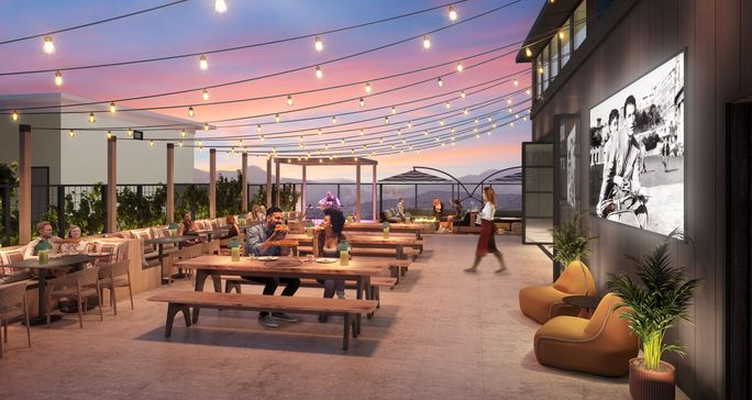 Soprana Rooftop Cucina at Embassy Suites by Hilton Asheville Downtown