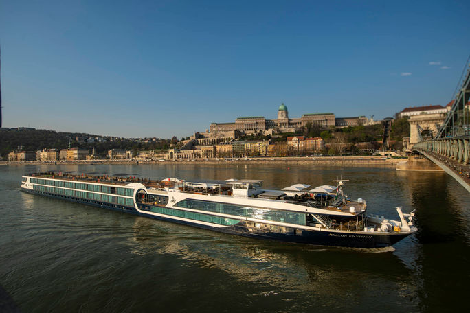 The Avalon Envision in Budapest, Hungary. Avalon Waterways, Avalon Envision, Envision, Budapest,Avalon ship