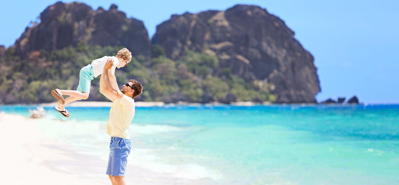 Image: Family holiday in Fiji. (photo courtesy noblige/iStock/Getty Images Plus)