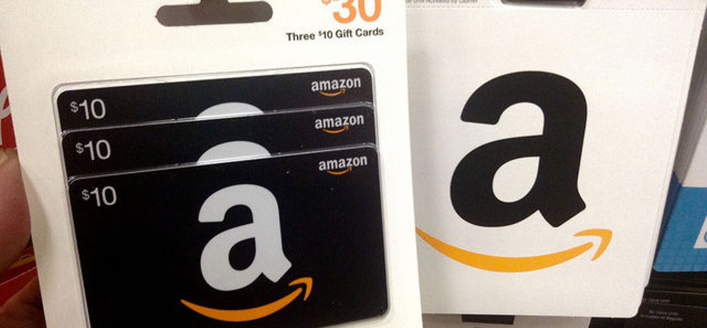 Image: PHOTO: Amazon Gift Cards. (photo via Flickr/Mike Mozart)