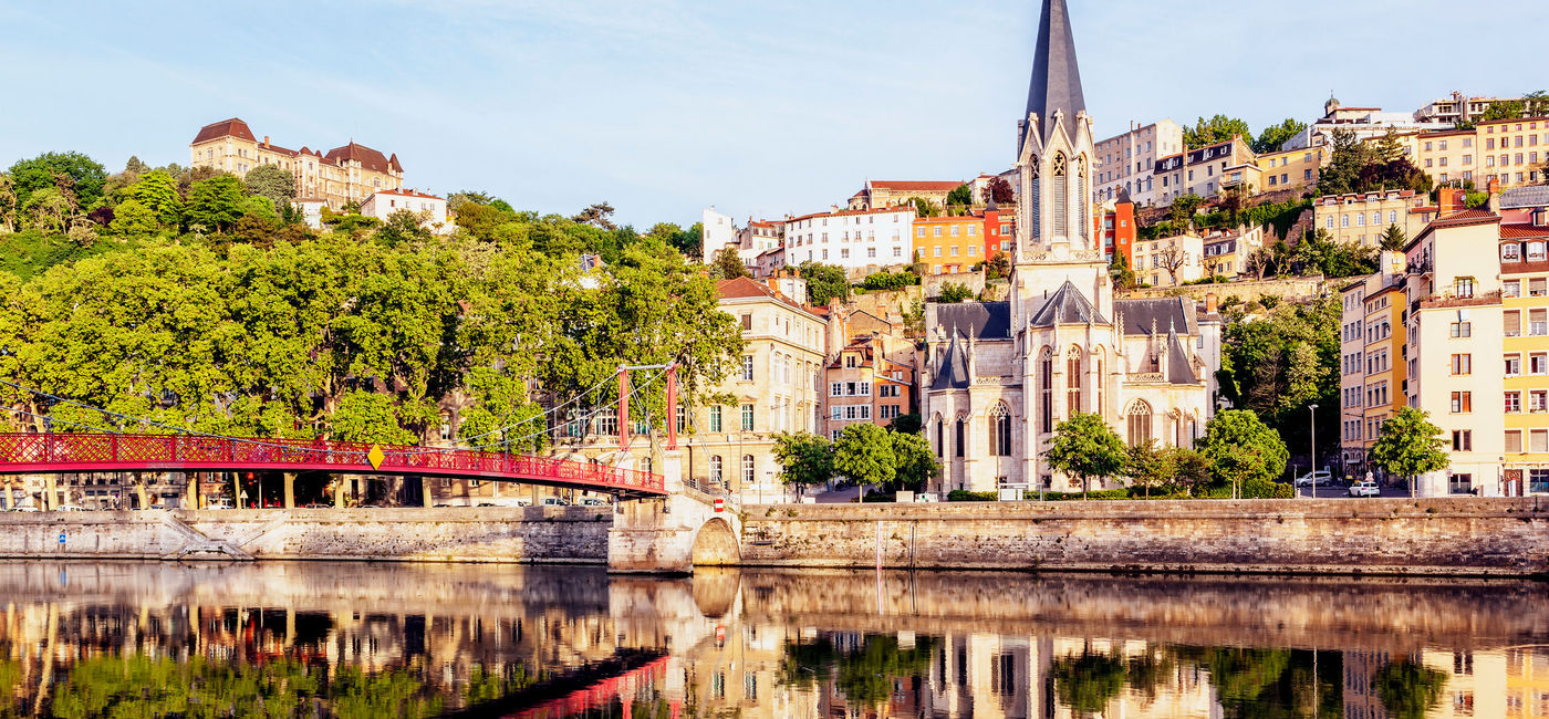 Image: Panoramic view of Lyon, France. (Photo via iStock / Getty Images Plus / Hornet83)