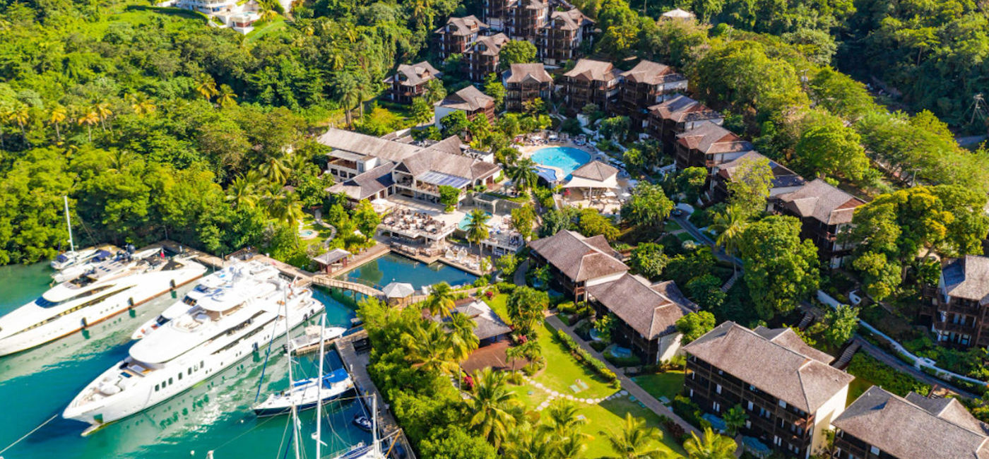 Image: Zoëtry Marigot Bay Saint Lucia, part of Hyatt’s Inclusive Collection. (photo courtesy of AMR Collection)