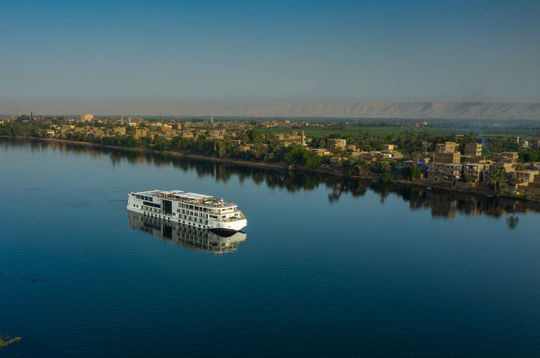 Viking named its newest river ship, the Viking Osiris, with a celebration in Luxor, Egypt.