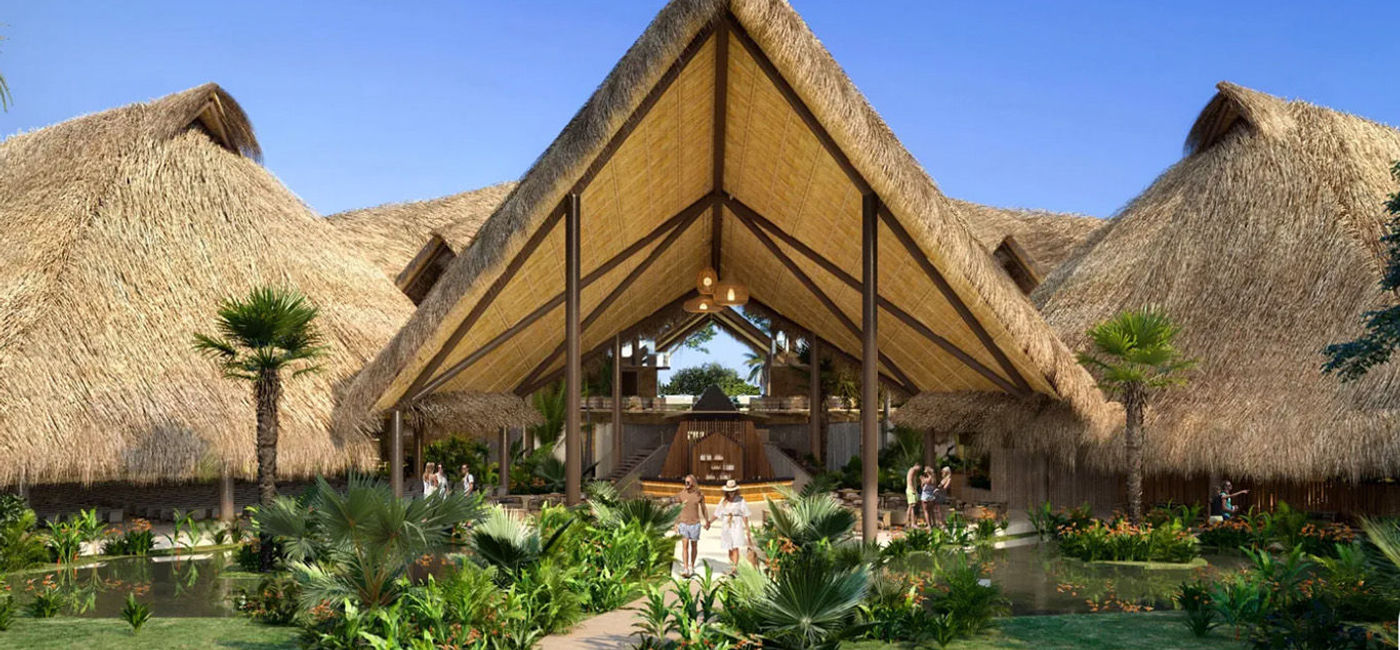 Image: Rendering of the Gardens at Dreams Flora Resort & Spa (photo courtesy Inclusive Collection)