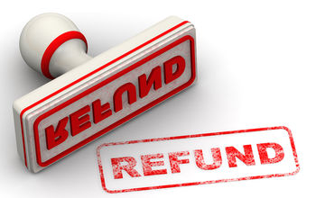 Refund stamp