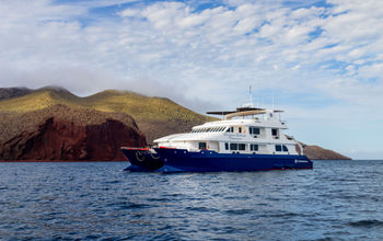 Galapagos Islands, catamaran, cruiser, vessel, Reina Silvia Voyager, G Adventures