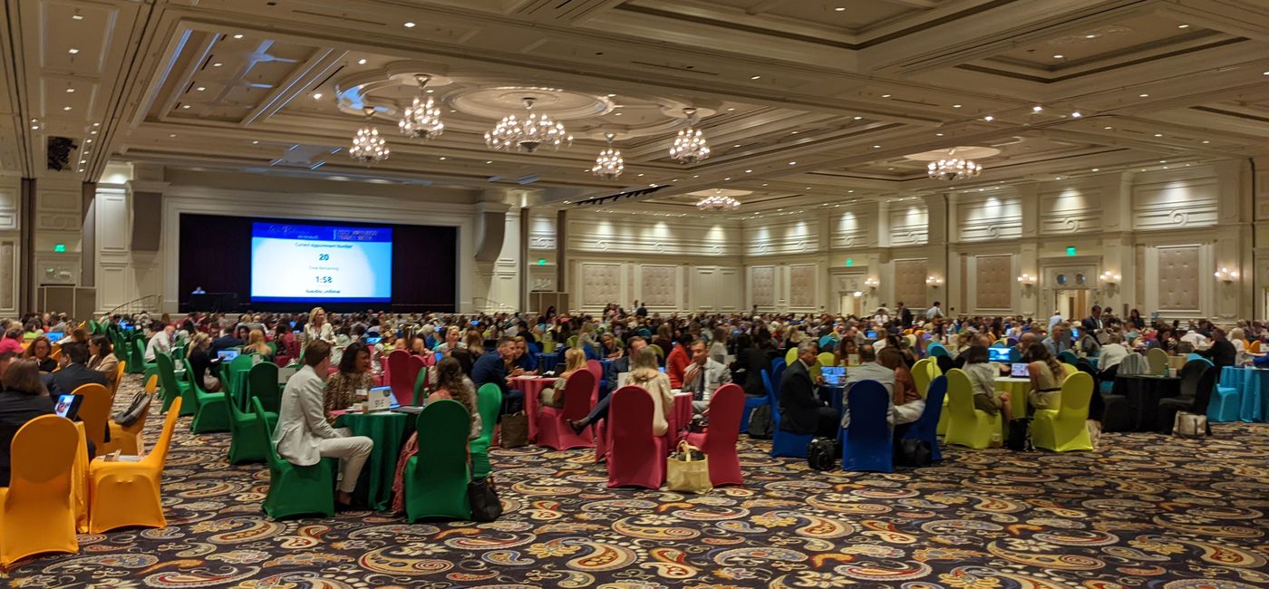 Image: Over 180,000 one-to-one networking appointments took place at the 34th annual Virtuoso Travel Week (photo by Eric Bowman)