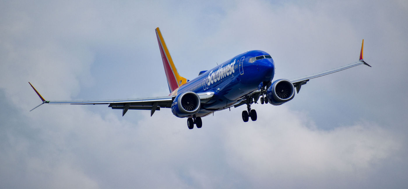 Image: A Southwest Airlines Boeing 737 MAX. (photo via Eli Wilson/iStock Editorial/Getty Images Plus)